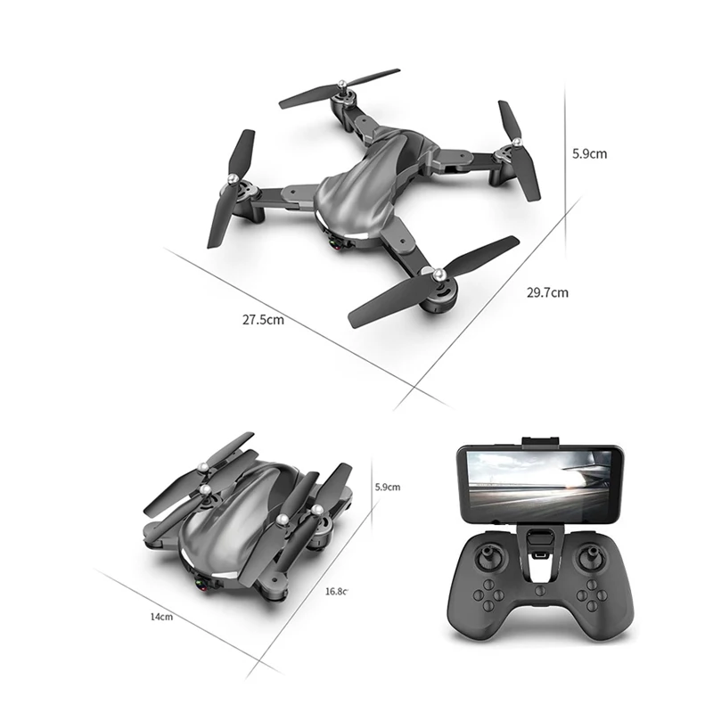camera drone with 1080p camera For Selfie Intelligent Following Optical Flow RC Quadcopter