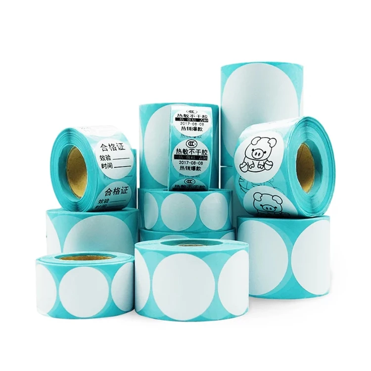 Hot sale packaging shipping label 4 inch*6 inch thermal paper transfer label express face sheet