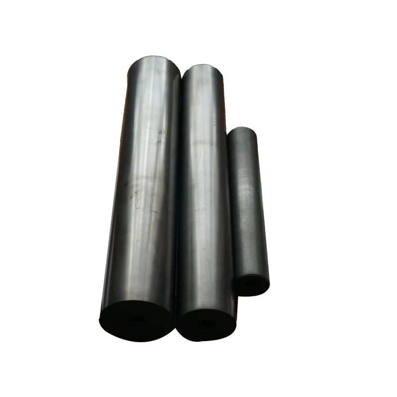 Sale 1.75-1.85g/cm3 density deaeration thermal conductivity high pure graphite tube for furnace