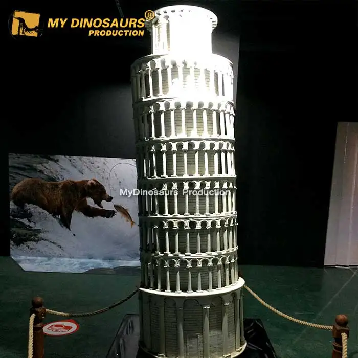 MY DINO удивительное миниатюрное здание наклонная башня Пизы