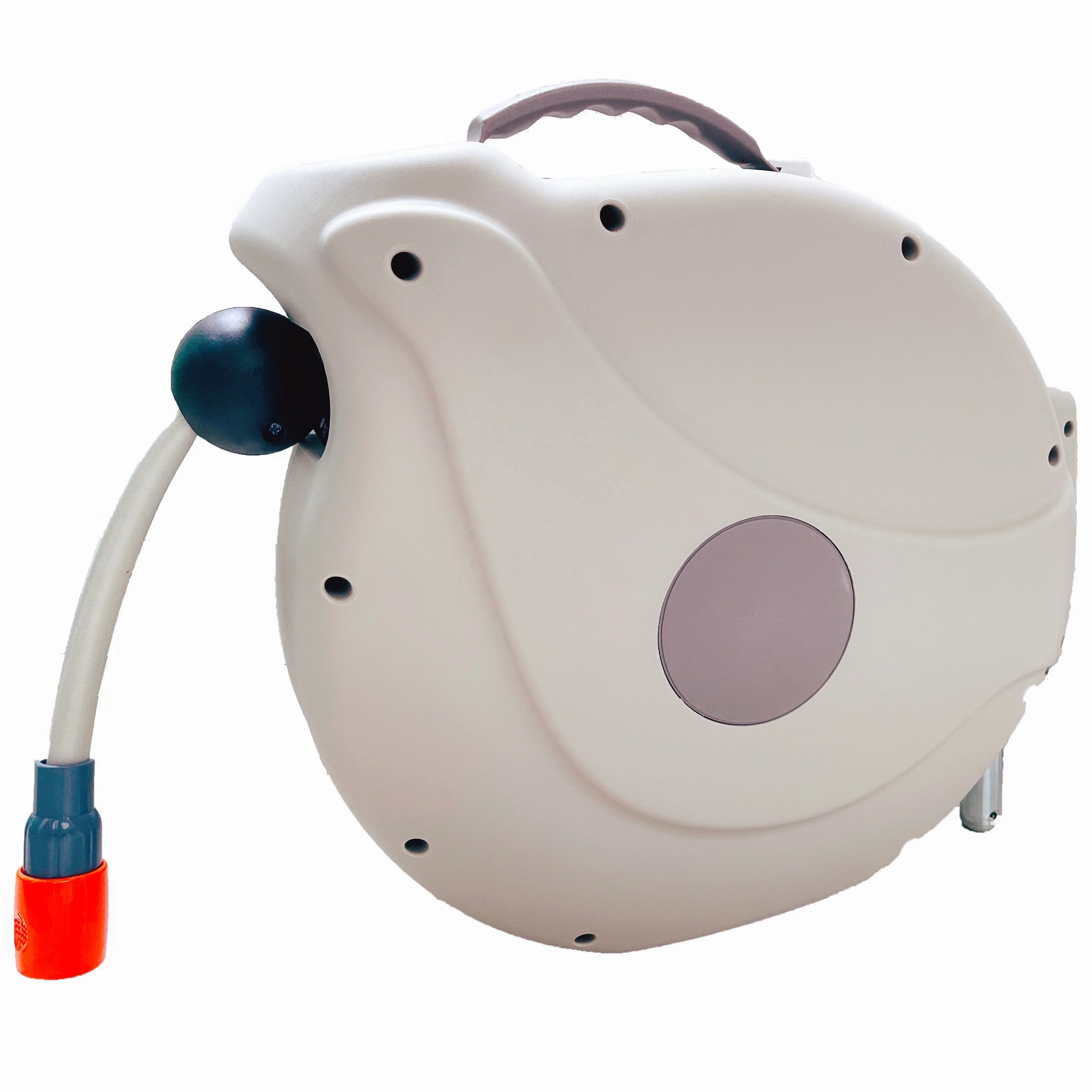 30m Hose Reel Leader Hose 6Ft Heavy Duty Garden Hose Pipe Reinforced Braided Pvc Watering Hosepipe Reel