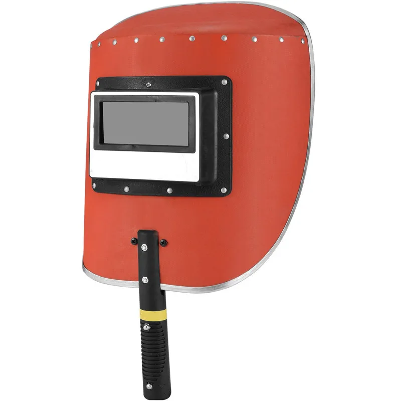 Industrial Half auto Welding Shield for Welder with Handle Hand-held Mask Electric Welding Gas Welding Protective Mask