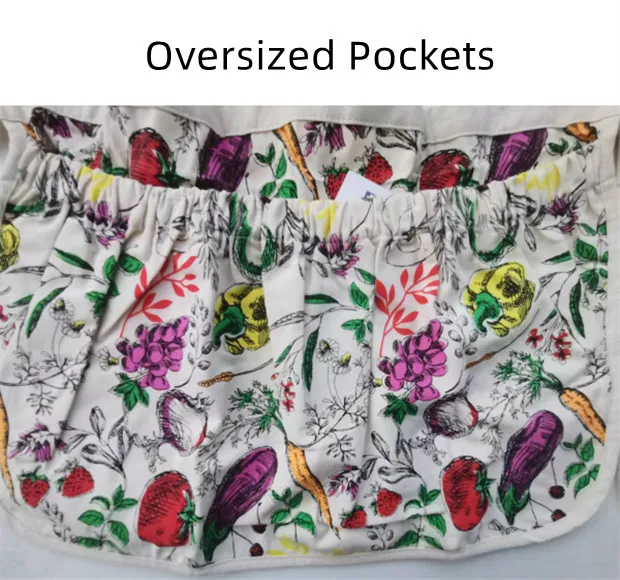 Фартук для сбора урожая фруктов и овощей на холсте с упаковкой оптовая продажа высокое количество хлопка