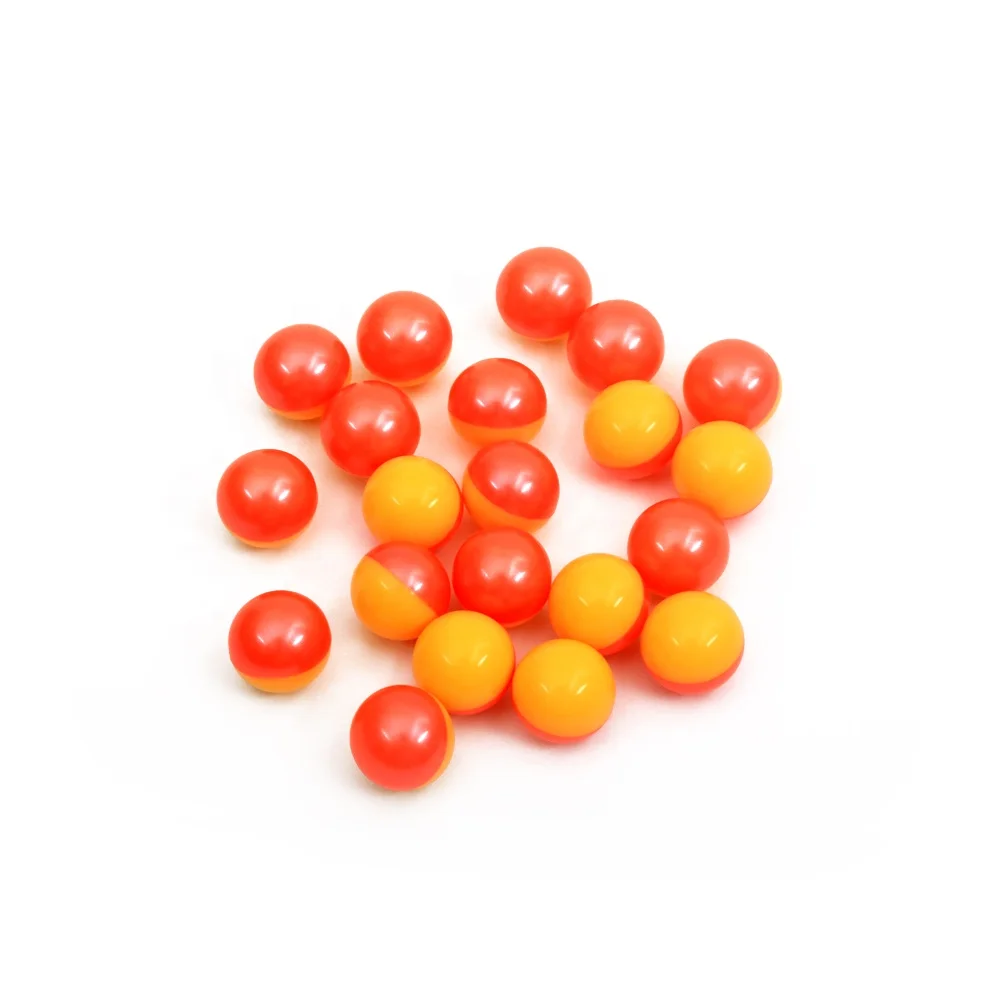 2000 pcs/box 0.68 caliber paintball balls paint ball bullet made with gelatin and PEG easy to wash