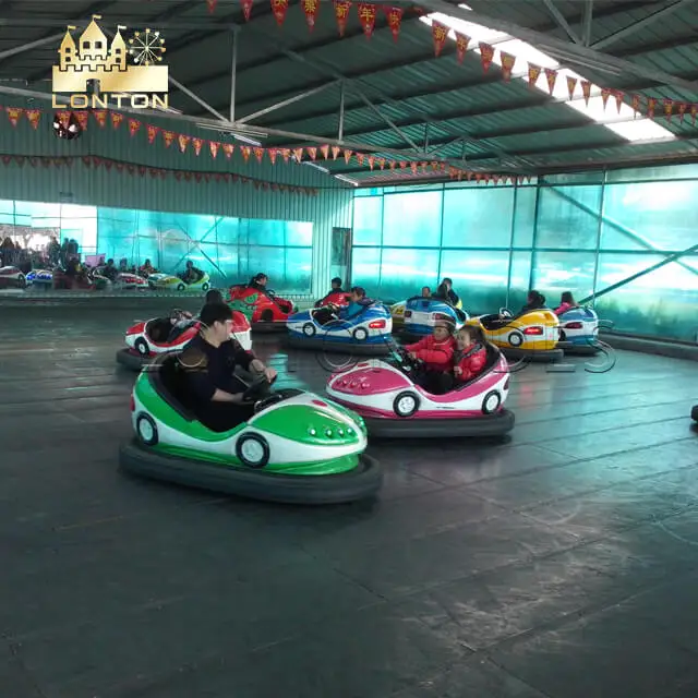 Fairground theme park kids amusement bumper cars manufacturer in China