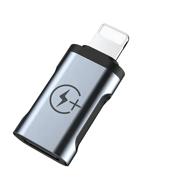 Lighting Male to Type C Female OTG Adapter For Cell Phone Mini Portable USB C Connector Charging Data Converter