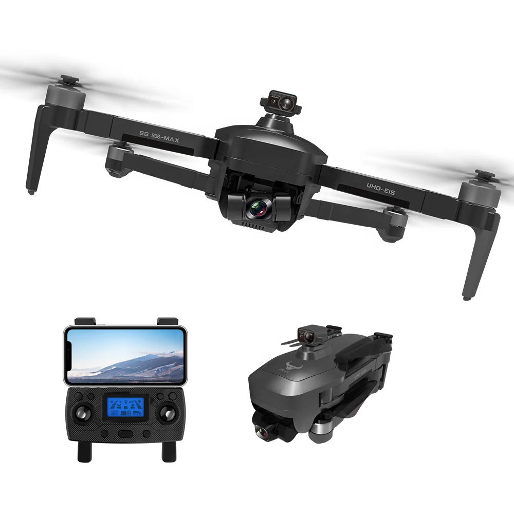 Amiqi ZLRC Новый SG906 MAX2-axis gimbal Профессиональный ESC 50X зум 26 минут 1200m 2, беспилотные летательные аппараты с GPS 4K 5G Wi-Fi