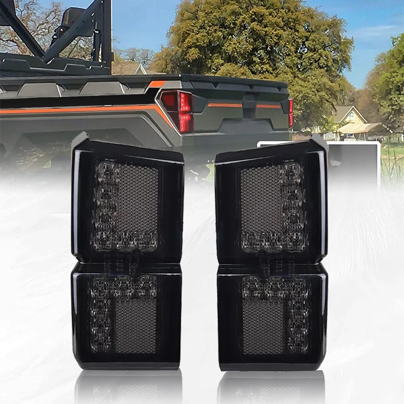 Plug And Play Ip67 Waterproof Atv Tail Lamp Taillight For Polaris Ranger 1000 Xp Oem Part Number 2413766   2413767