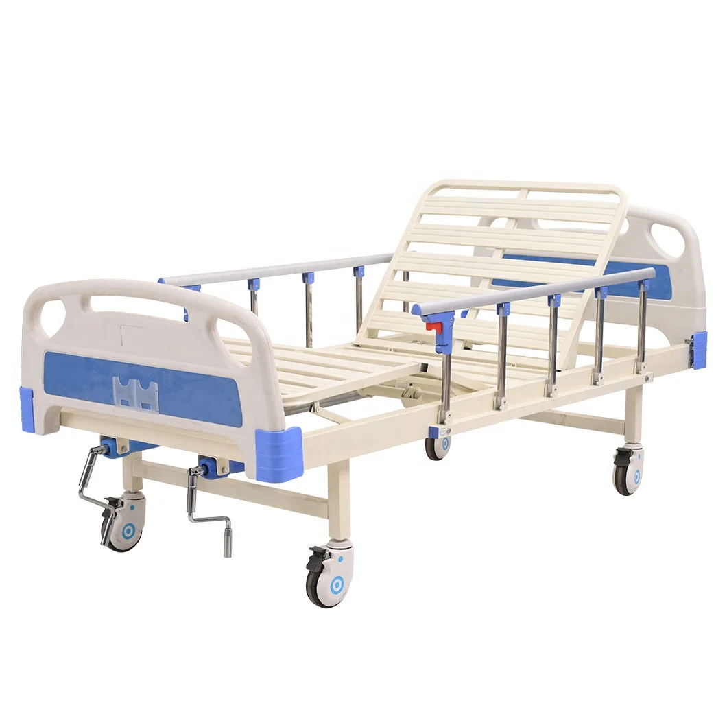 Other medical consumables good quality two crank mechanical medical bed for the hospital and clinic