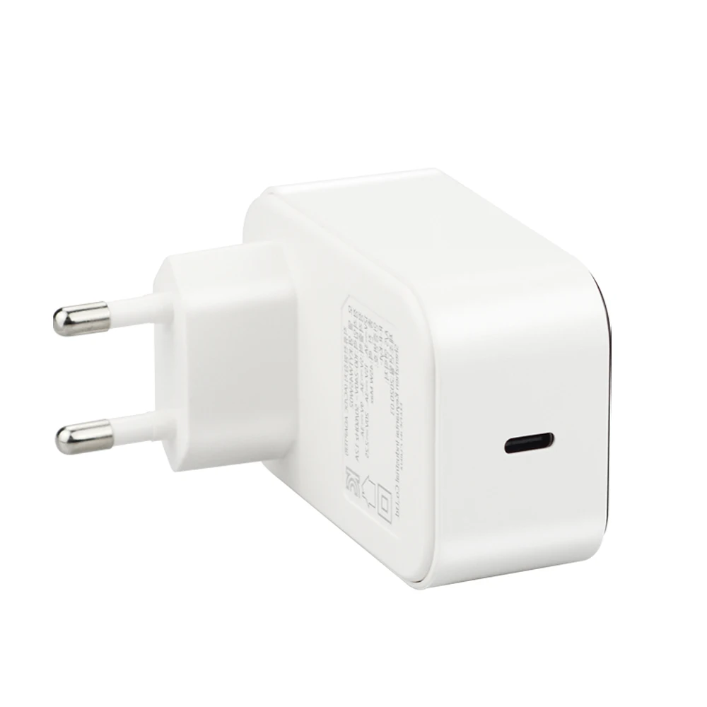  USB-C PD 30W 5V3A 9V3A 12V2.5A 15V2A 20V1.5A Тип C настенное зарядное устройство для цифровых устройств мобильного телефона зарядный кабель с
