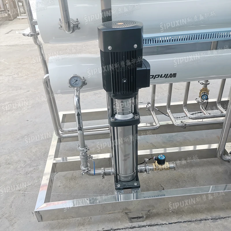 SPX New  2 stage water filter RO plant water treatment