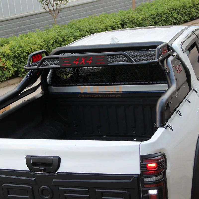 4x4 Sport Bar for Nissan Mitsubishi Pickup Trucks Rear Carbon Step Bar Accessory Offroad Hiluxs Toyotas Designed Ranger Model