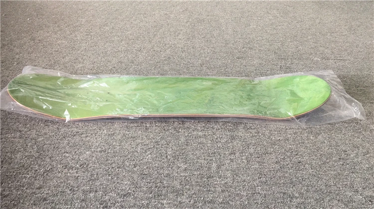  3 layer dyeing medium concave double kick 100% Canadian maple skateboard blank