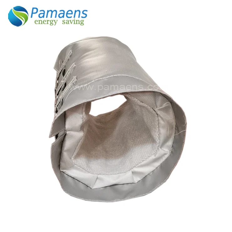 Professional designed removable pipe thermal insulation jacket& covers with long life time
