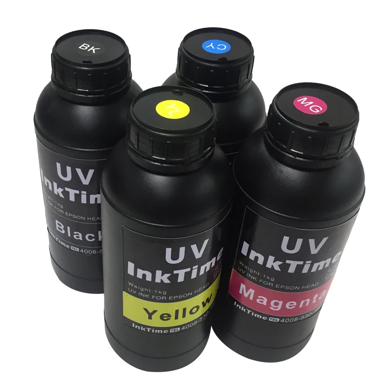 High Performance 1000Ml Soft Led  Uv Printing Ink For Both Hard Material And Soft Material.