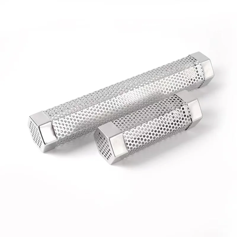 Provide Sample Pellet Smoker Tube 12 inches Stainless Steel Portable BBQ Wood Pellets Smoker Tube