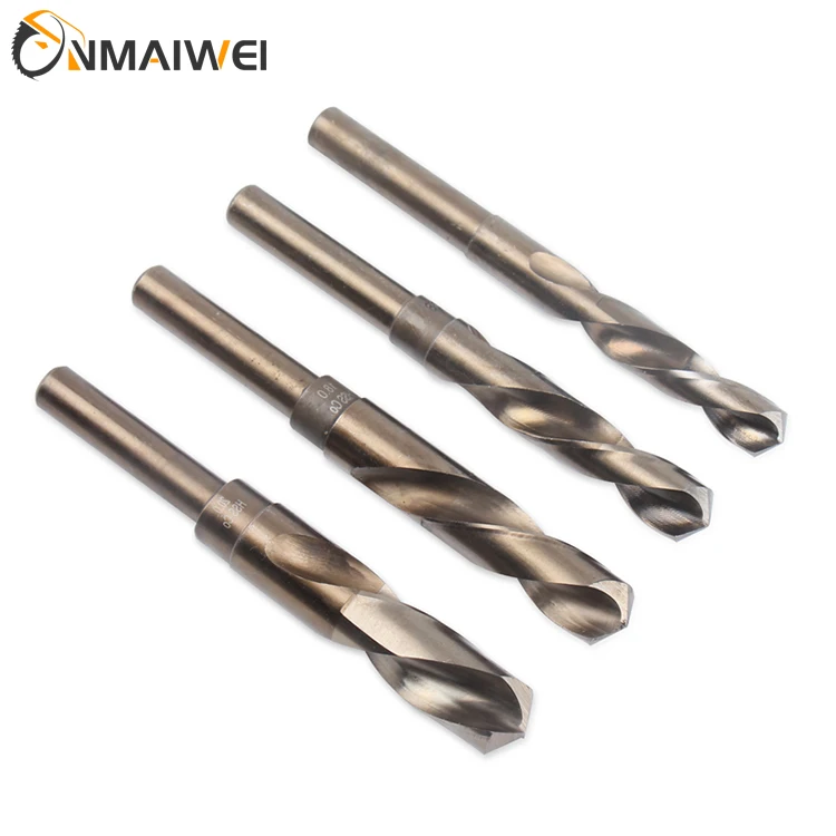 1/2 small handle high speed steel twist drill 12.7mm milling machine electric drill shrink shank drill