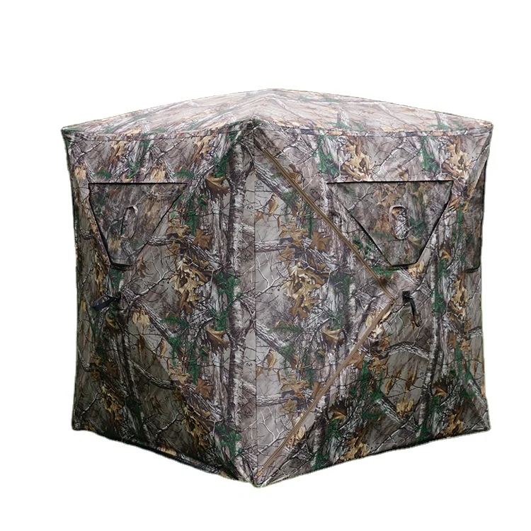 Outdoor Camouflage Hunting Tent Free Double Tent for Field Photography & Bird Shooting for Camping & Hunting Supplies