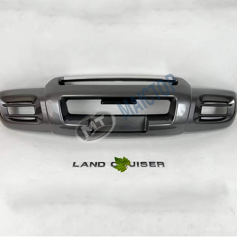 Maictop car accessories abs plastic front bumper for land cruiser 100 series lc100 fj100 1998 - 2006 2007