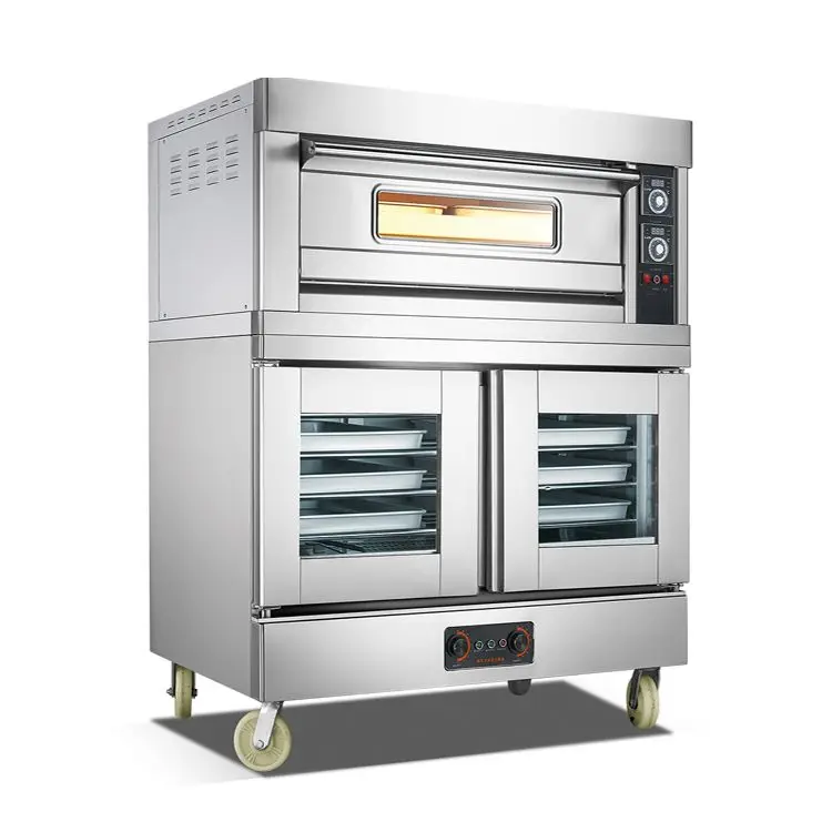 Commercial bakery equipment Bread fermentation and baking oven Combined baking equipment
