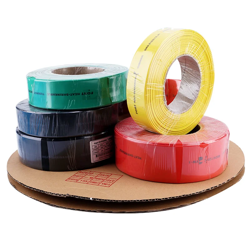 Heat Shrink Tubing Black Repair Sleeve Insulated Electrical Joint Glue Repair Lithium Battery Adhesive Heat Shrinkable Tube