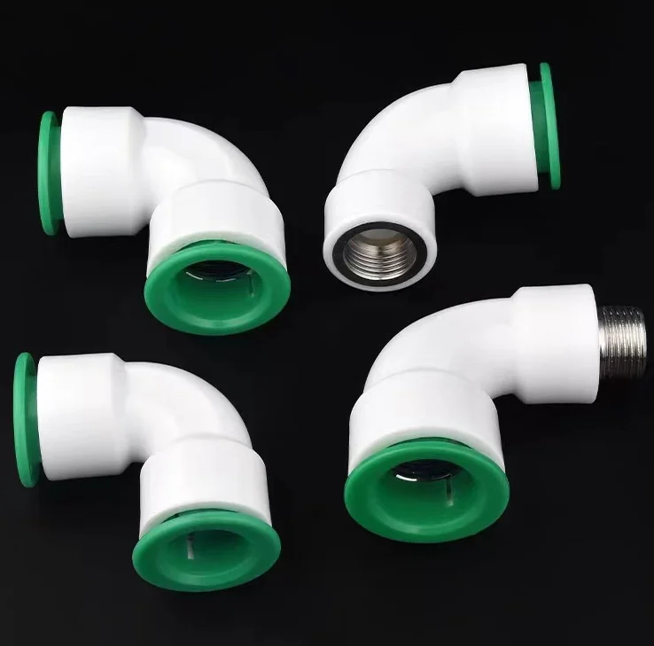 Quick Joint Quick Water Fittings PPR Pipe Quick Fittings Push Fit Connector PPR Fittings For Water System