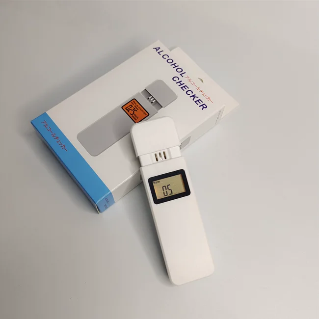 Rapid Response Alcohol Tester Factory Direct Wholesale Alcoholimetro Battery Supply Alcohol Meter