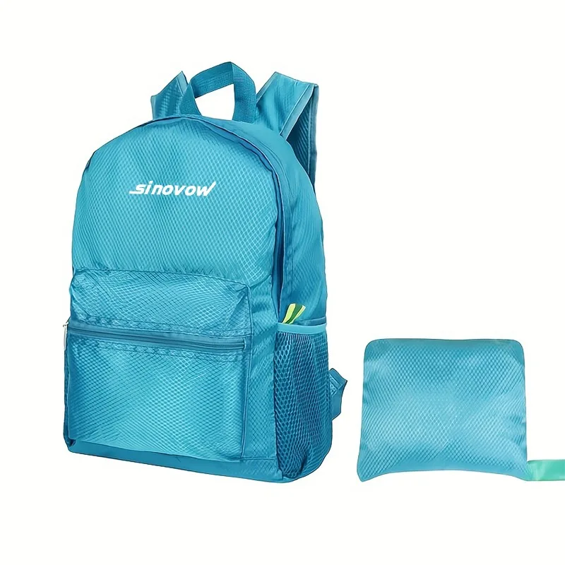 Custom Foldable Hiking Backpacks Lightweight Packable 20l Water Resistant Climbing Travel Backpack Folding Customized Daypack