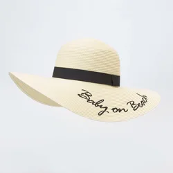 Wide Brim Oversized Sun Summer Large Floppy Beach Straw Hats for Women