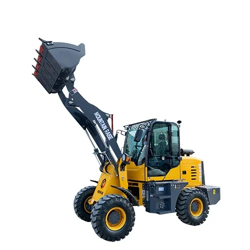 Mini Compact 4WD Articulated Front End Tractor 1ton/1.5ton/2 Ton Telescopic Boom Wheel Loaders for Farming