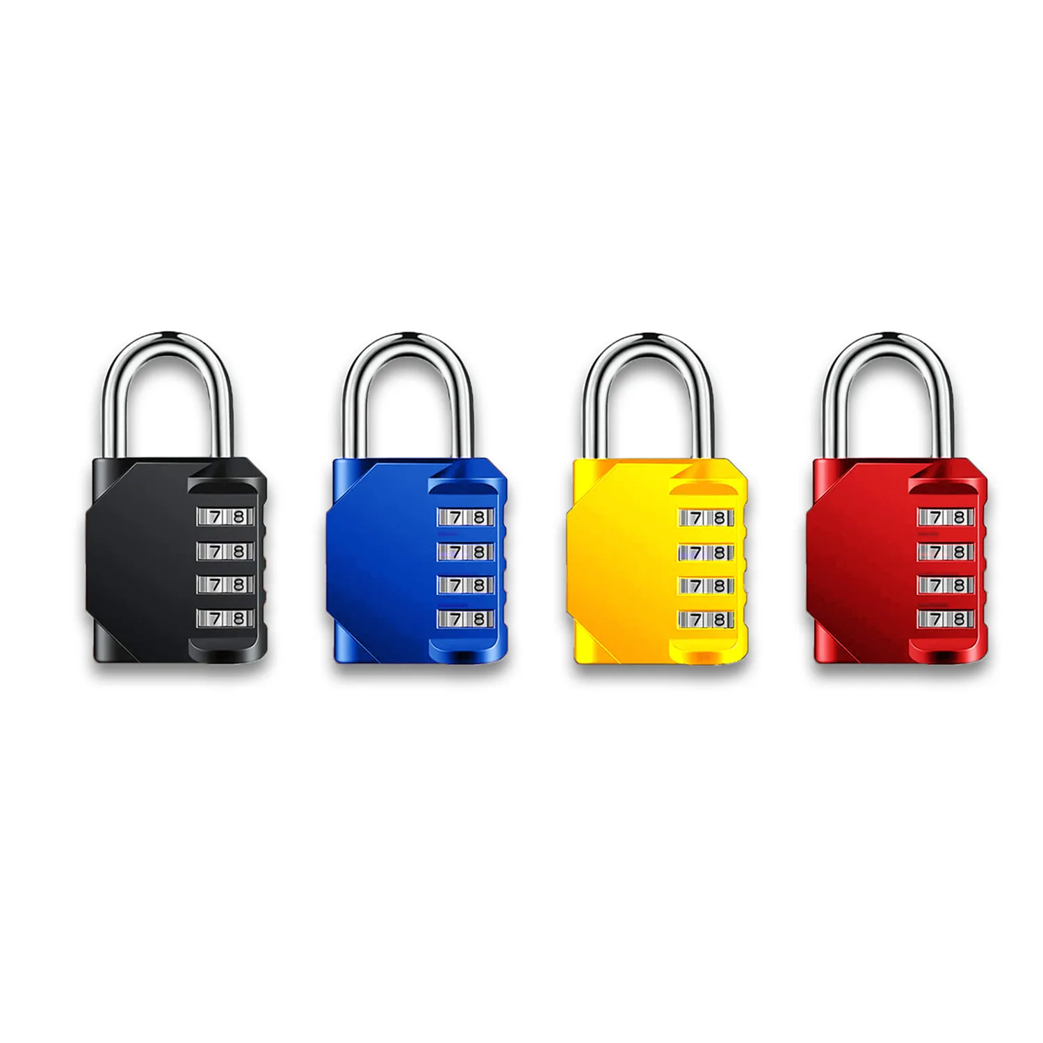 Anti-theft anti-cutting combination padlock 25mm luggage lock safety 3 digital code lock