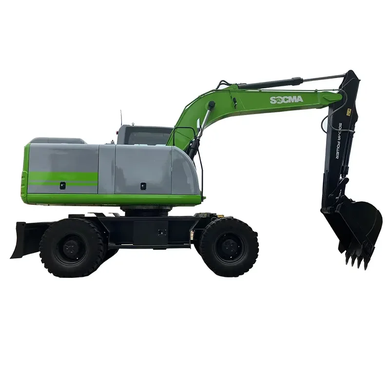 SOCMA 8 TON ELECTRIC WHEEL EXCAVATOR