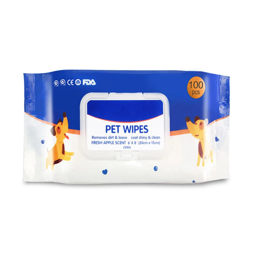 Pet Grooming Cleaning Safe and Mild Puppy Eye Wipes Alcohol Free Hypoallergenic Cat Dog