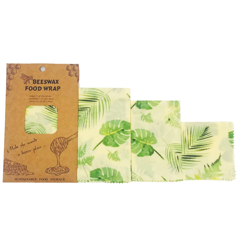 Free samples 2021 Hot New Products Private Label Customized Printed Organic Cotton Factory Outlet beeswax bag