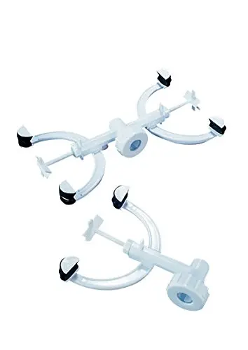 Gelsonlab HSG-111 Plastic Double Bilateral Butterfly-Type Burette Clamp Holder Clip us style