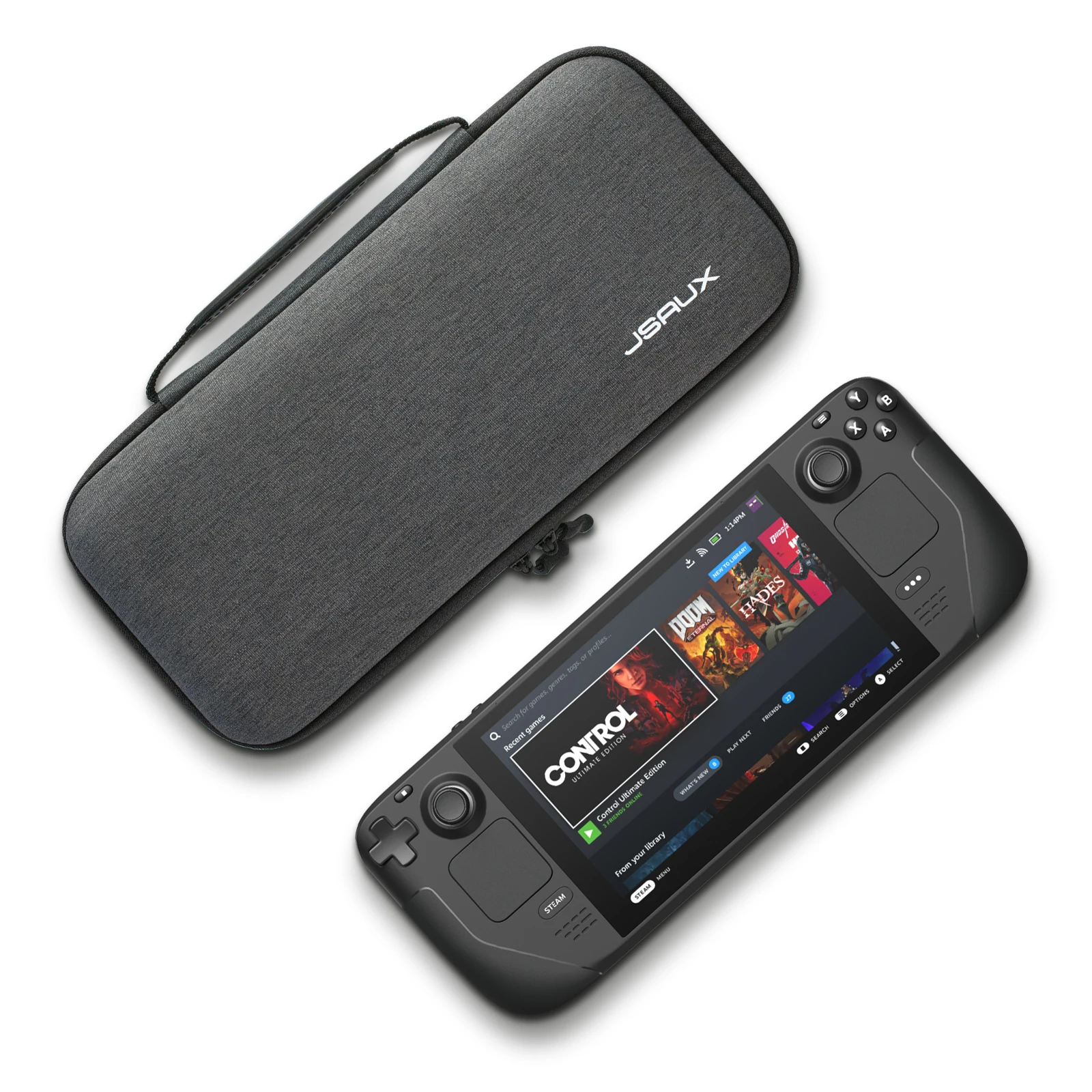 JSAUX Handheld Durable Waterproof Steam Deck Cover for Valve Steam Deck