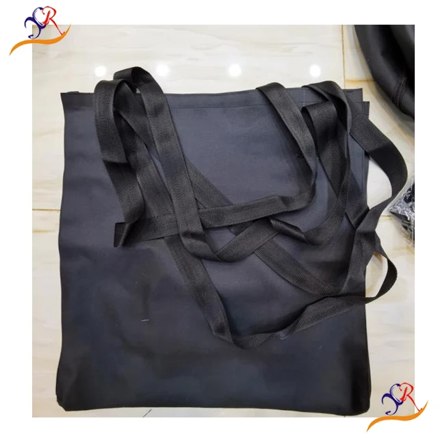 Portable base zipper bags/economic handle bags