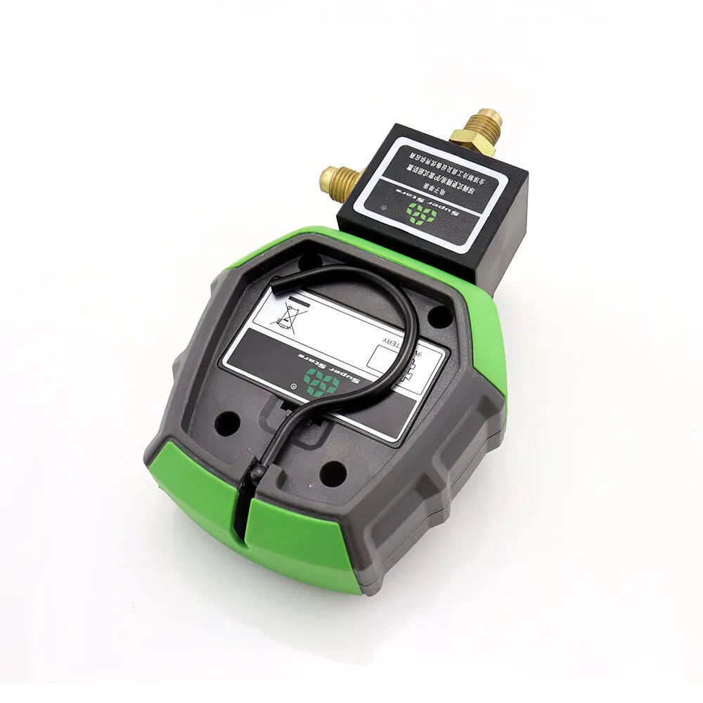 SUPER STARTS ST-B168D Digital Single Meter for R22 R404A R407C R410A Refrigerant Pressure Gauges for Air Conditioner Parts