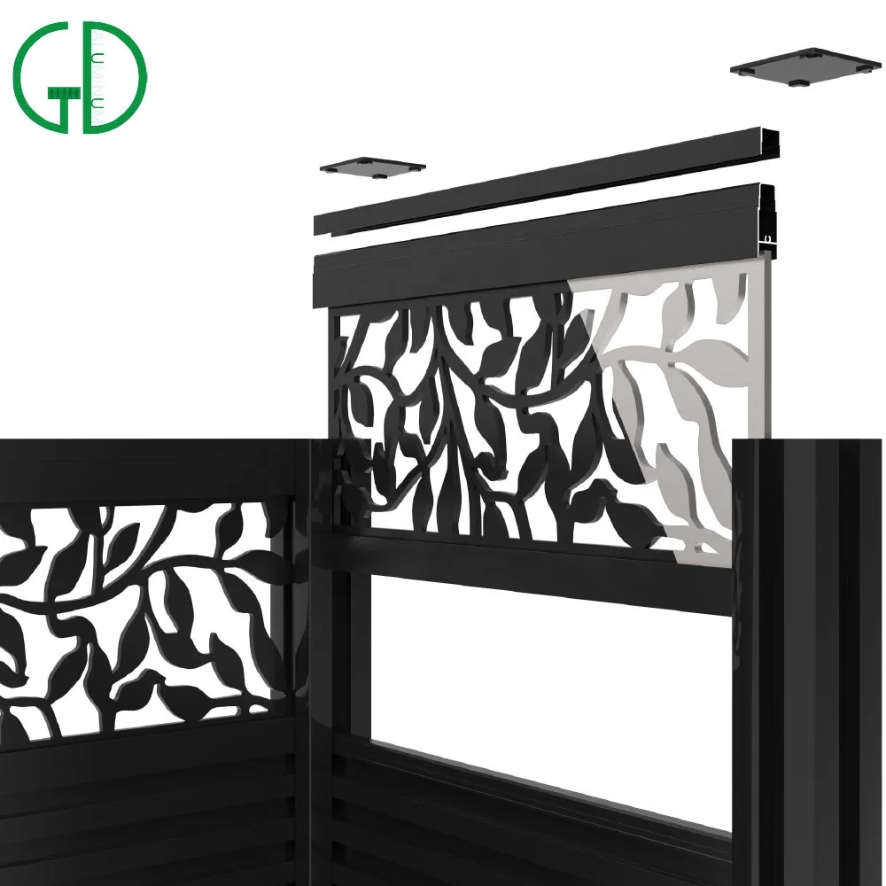 GD Aluminum China Manufacturing Eco Friendly Aluminium Profile Fence