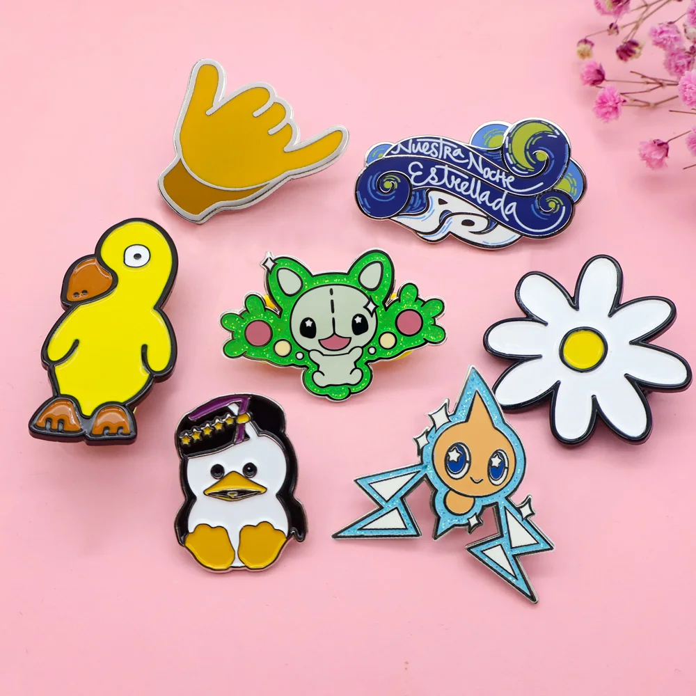 Manufacturer No Minimum Custom Logo Metal Lapel Pin Badge Brooch Hard Soft Enamel Pins Custom Pin For Souvenir