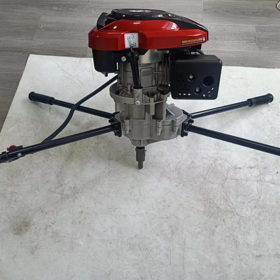 High Quality 4 Stroke 196cc Earth Auger Engine Gas Powered Earth Auger Hole Digging Machines