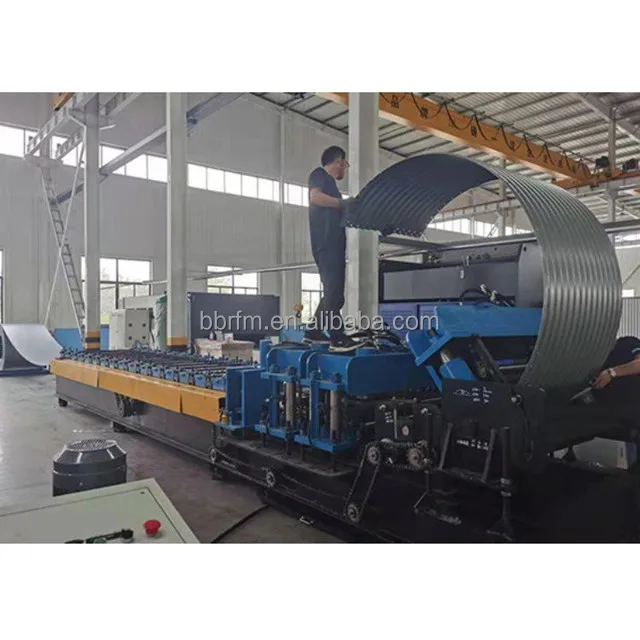 corrugated galvanized lipp silo machine metal steel grain silo machine