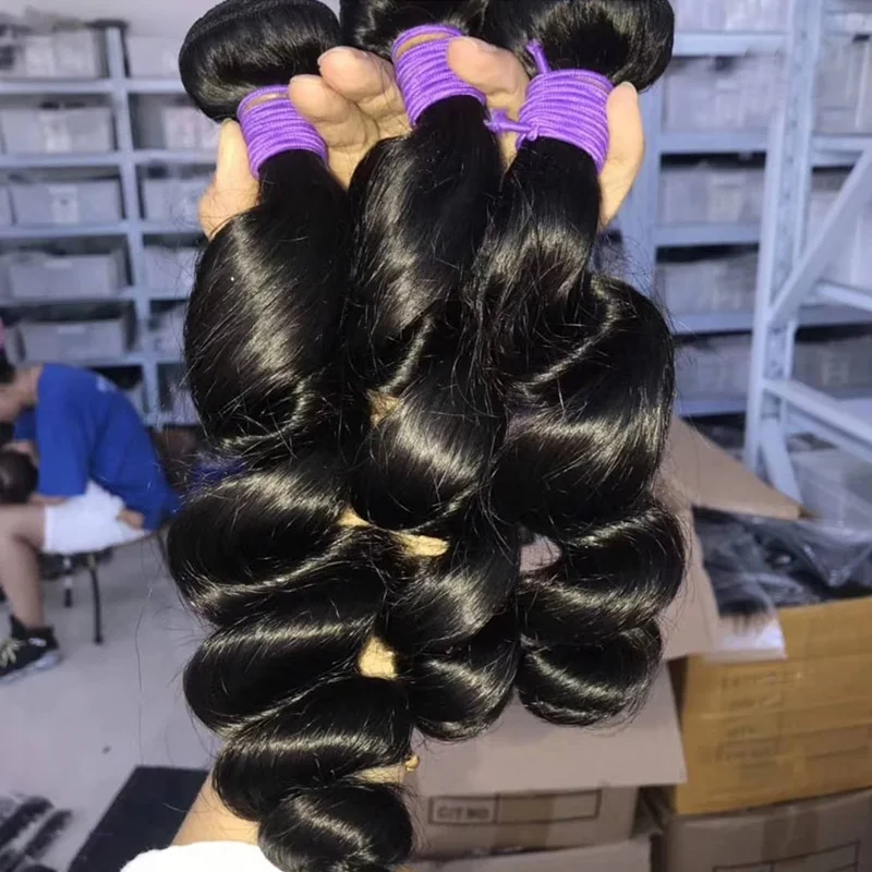 12A Blue Rubber Band Hair Extensions Cuticle Aligned Ombre Brown 3T Highlight Body Wave Mink Human Hair Bundles Lace Front Wigs