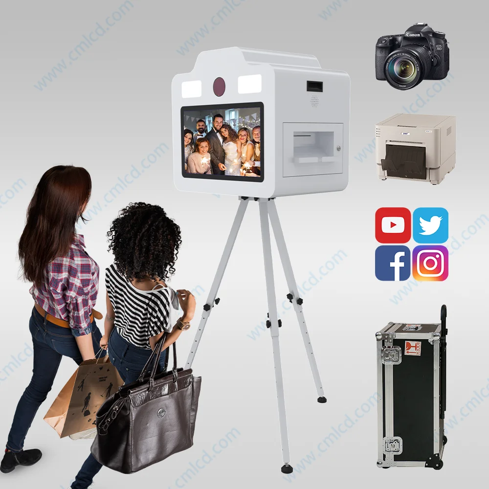 Classic Vintage Photo Booth for Small Weddings: High-Quality Design with Tripod Stand for Memorable Celebrations - Rent or Buy