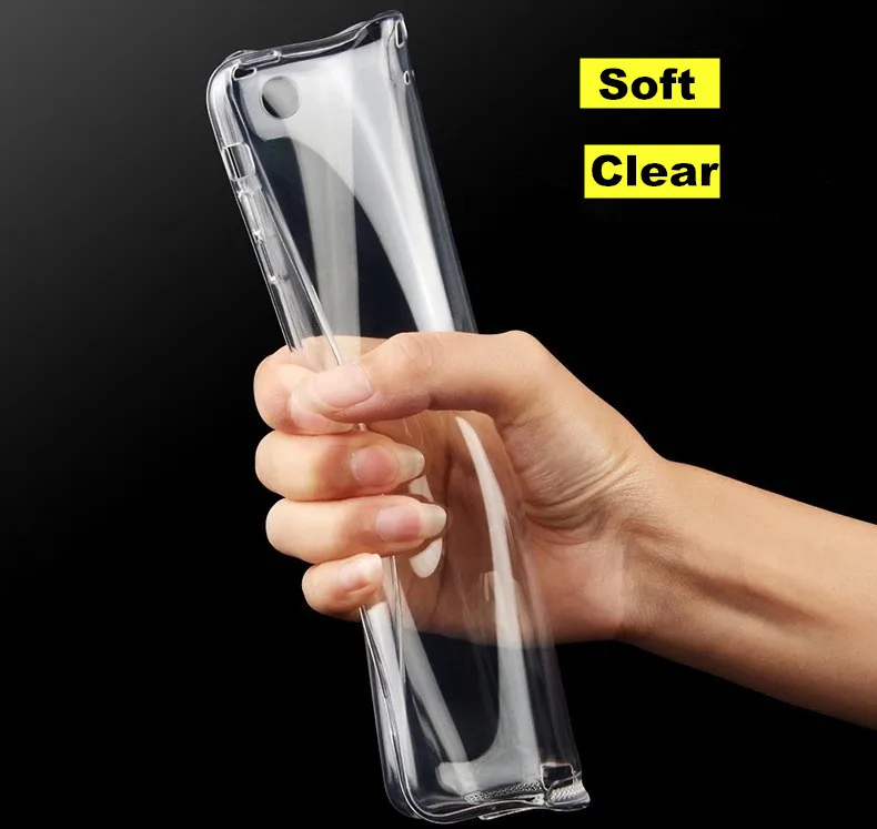 
China Factory 2020 hot sale 9.7 inch Cover Clear silicone case for ipad 10.2 soft tablet case 