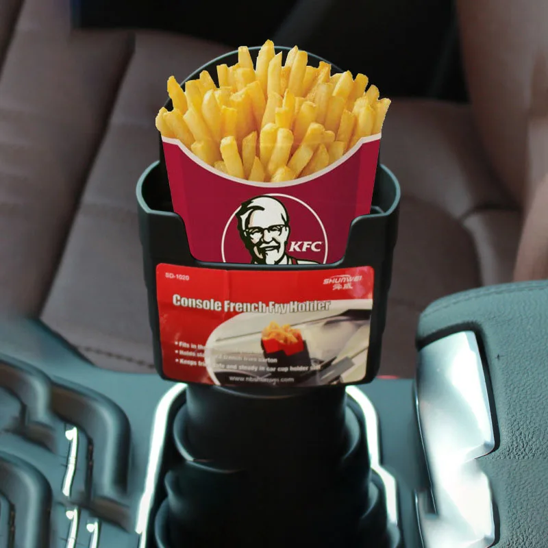 
Universal car French fries cup rack car drink rack car storage organizer 