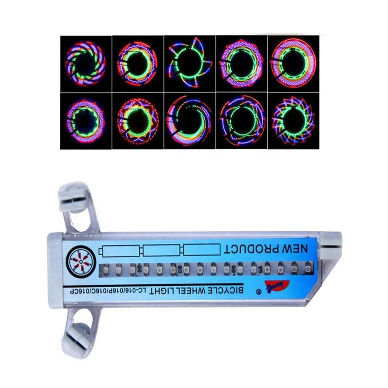 XDLTECH Bicycle Tyre Motorcycle  Bike Tire Wheel Light 32pcs LED Flash Spoke Light Lamp Cycling Lights For 20 24 26 Inches Wheel