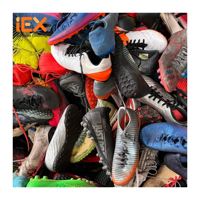 Men Original Soccer Sneakers Bales Second Hand Winter Boots Kids Used Branded Shoes