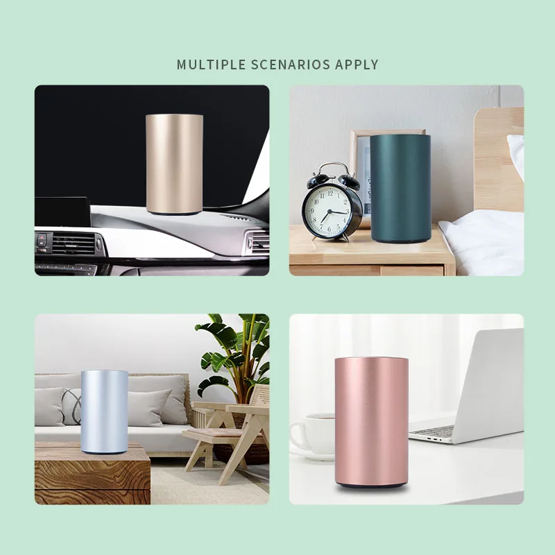 Car Essential Oil Aroma Diffusers Waterless Home Fragrance Diffuser Machine Wholesale Air Freshener Scent Marketing