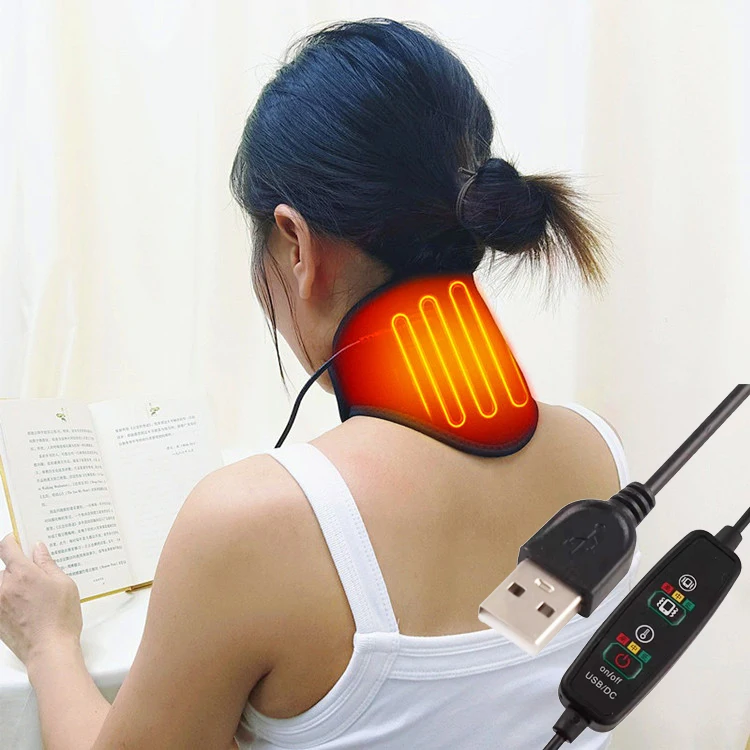 Portable USB Powered Three Temperature Adjustable Infrared Hot Compress Electric Heating Neck protection